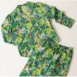 Printfresh Tropical Oasis - Long Sleep Set - Sage